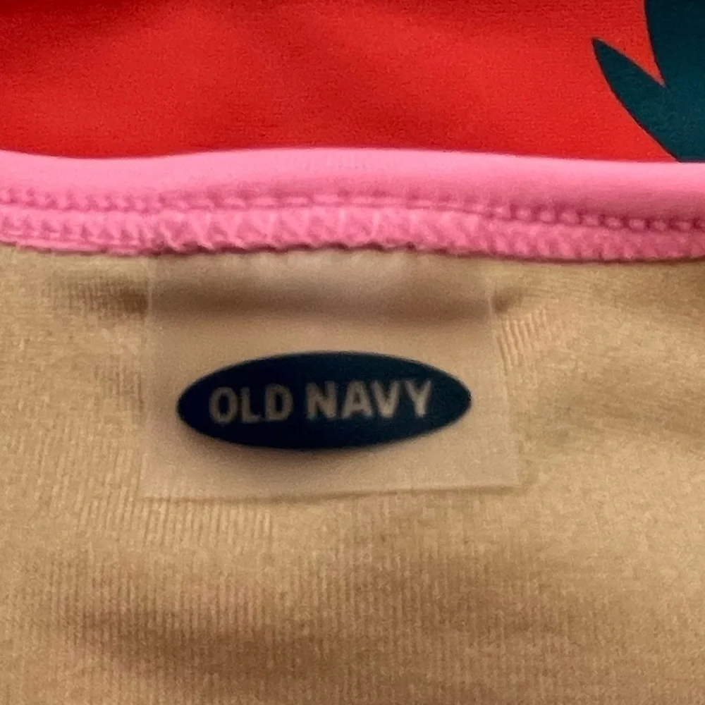 Old Navy Pineapple Bikini Top Sz L (10-12)